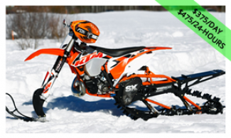 KTM 500XCW Snowcross Timber