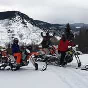 Snowmobile Group Rentals in Vail CO